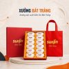 Bộ 10 bát cơm in logo men sứ trắng Bát Tràng XBT-BC04 - Ảnh đại diện