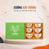 Bộ 6 bát cơm in logo men kem hoạ tiết sen vàng XBT-BC01 - Ảnh đại diện