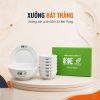 Bộ bát đĩa in logo 8 món men sứ trắng XBT-BĐ02 - Ảnh đại diện