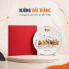 Đĩa sứ biểu trưng in logo màu trắng hoạ tiết Bát Mã Truy Phong phi 24 XBT-ĐBT01 - Ảnh đại diện